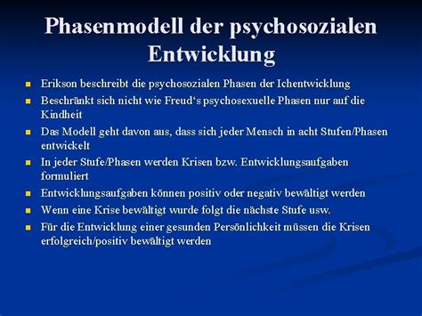 Psychosoziale Entwicklung Nach Erik H Erikson Inhaltsverzeichnis Biographie