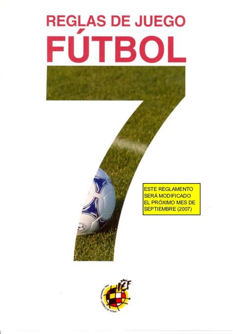 Reglas De Fútbol 7