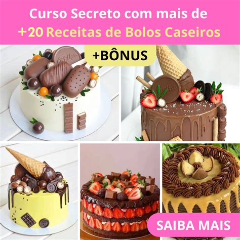 Receitas De Bolos Caseiros Da Chef Confeiteira J Ssica Sotero Cur