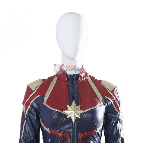 Captain Marvel Carol Danvers Cosplay Costume A Edition Champion Cosplay