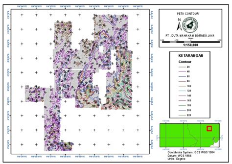 All Peta Kontur | PDF | Geodesy | Data