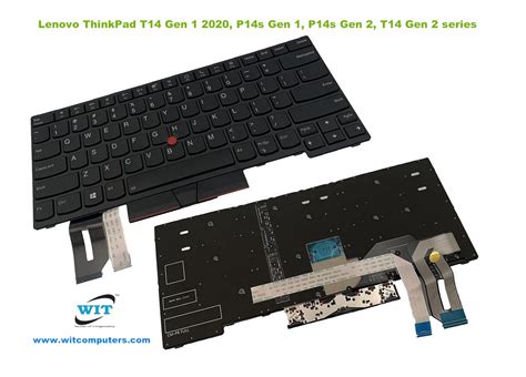 Laptop Keyboard Keypad For Lenovo ThinkPad T14 Gen 1 2020 Type 20UD