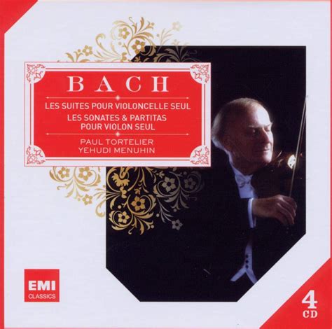 Johann Sebastian Bach Paul Tortelier Yehudi Menuhin Bach Sonatas