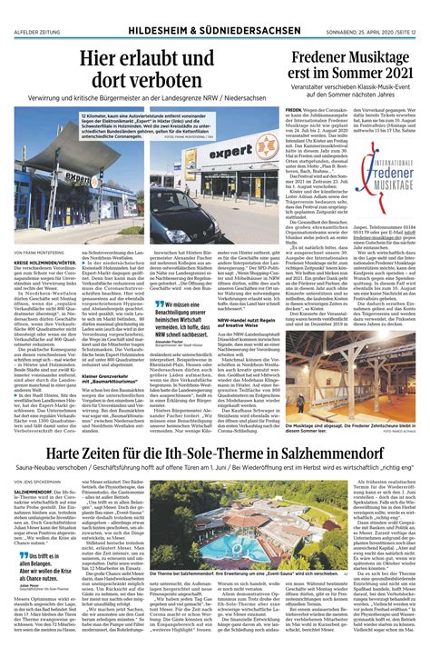 Alfelder Zeitung Epaper Seite