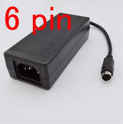 1pcs 6pin 100v 240v Ac To Dc 12v 5v 2a For Hdd Enclosure Case Power Supply Adapter 6 Pin