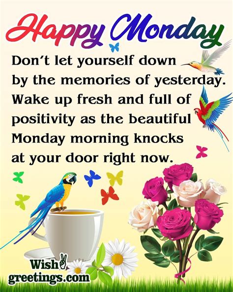 Happy Monday Morning Greetings Wish Greetings