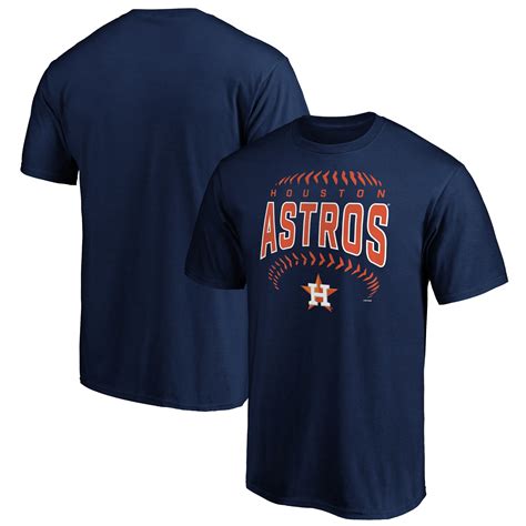 Houston Astros Fanatics Branded Adrenaline Zone T Shirt Navy