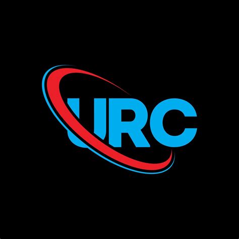 URC logo. URC letter. URC letter logo design. Initials URC logo linked with circle and uppercase ...