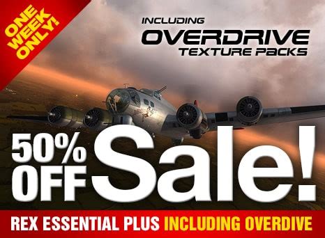 50 Off REX Essential PLUS At SimMarket SimFlight