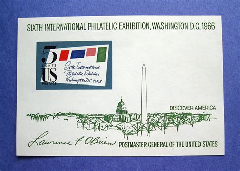 Sc 1310 1311 5 Cent Sixth International Philatelic Exhibition