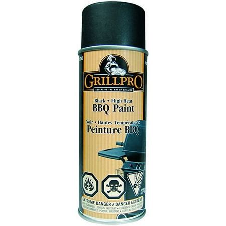 Grill Pro High Heat Black BBQ Paint - Walmart.com