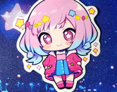 Project Sekai Sticker Emu Otori Cute Stars Chibi Kawaii Wonderlands X