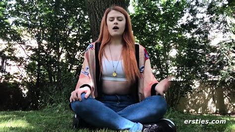 Ersties Canadian Babe Masturbates With Latex On