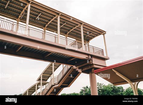 Pedestrian Overpass Ramp Hi Res Stock Photography And Images Alamy