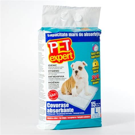 Covorase Absorbante Pet Expert 15 Bucati 2429 Ron Petmart Petshop