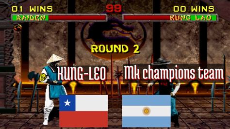 Ft Mk Kung Leo Cl Vs Mk Champions Team Ar Mortal Kombat