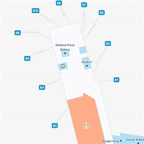 Charleston Airport Map | CHS Terminal Guide