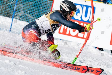 Ekaterina Tkachenko Rsf Competing Telepass Fis Editorial Stock Photo