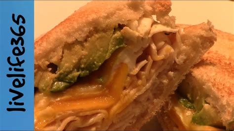 How Tomake A Killer Fried Egg Turkey And Avocado Sandwich Youtube