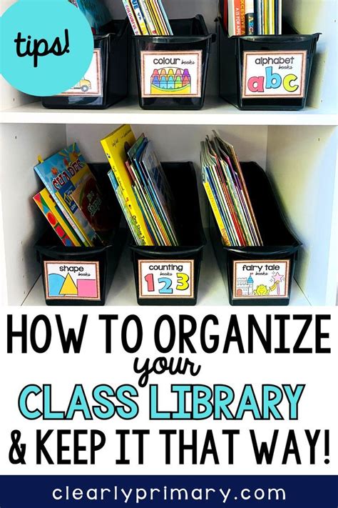 How To Organize Your Classroom Library And Keep It That Way Artofit