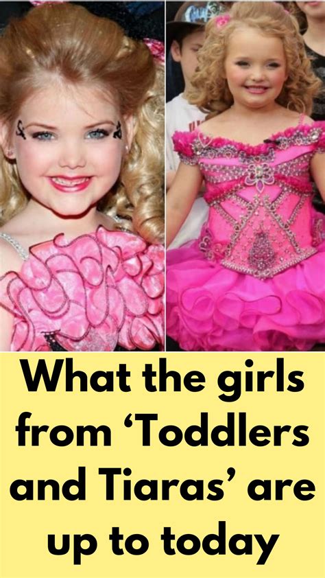 What The Girls From ‘toddlers And Tiaras Are Up To Today Toddlers