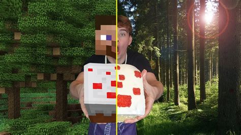 Zrobiłem Ciasto z Minecraft w prawdziwym życiu YouTube