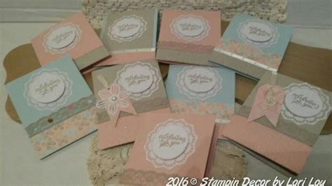 Pin By Lori Calhoun On Falling In Love Suite Stampin Up Place Card