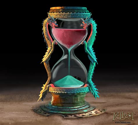 Concept Art Hourglass Of Slowing Sands