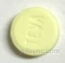 YELLOW ROUND Teva 832 Clonazepam Tablet Pill Images