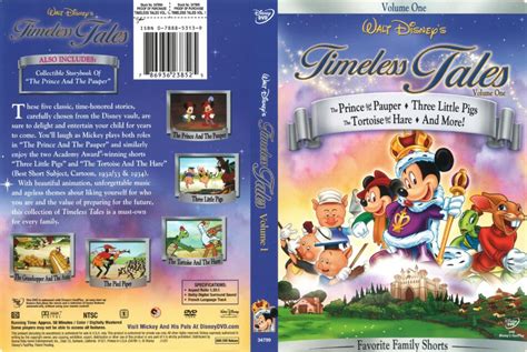 Timeless Tales Volume 1 (2005) R1 DVD Cover - DVDcover.Com