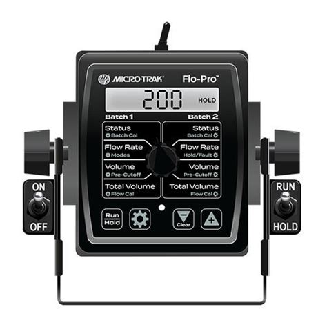 Syst Me De Contr Le Pour La Pulv Risation Flo Pro Micro Trak