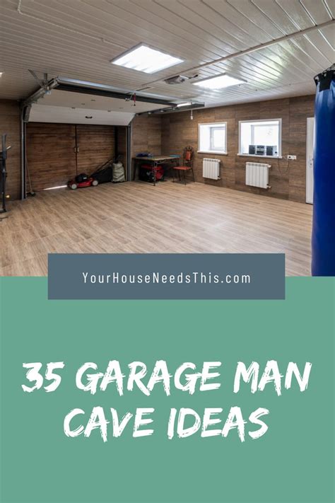 garage man cave ideas with the words, your house needs it's 3 garage ...