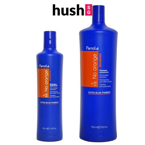 FANOLA No Orange Shampoo 350ml 1000ml Shopee Singapore