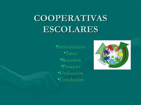 Cooperativas Escolares Ppt