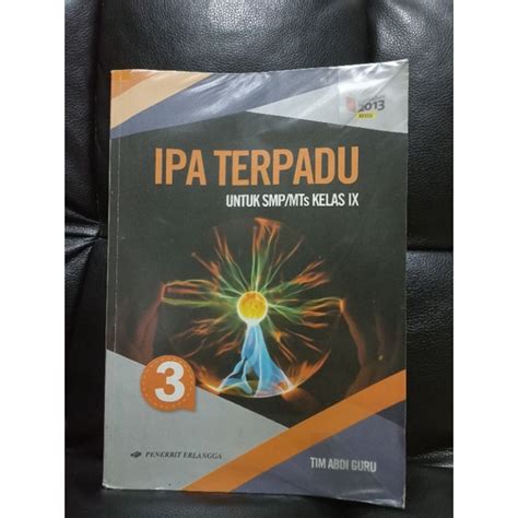 Jual Buku Ipa Terpadu Kelas 3 SMP Erlangga Shopee Indonesia