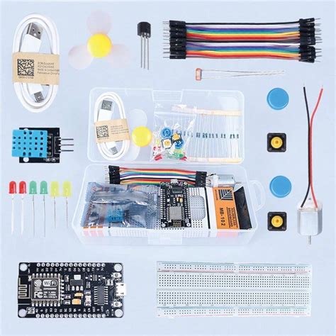 Tscinbuny Complete Starter Esp Kits Eletr Nicos Para Projeto De