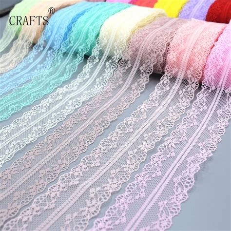 New 10 Yards Beautiful Lace Ribbon 3 8 Cm Wide European Style DIY