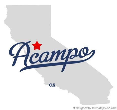 Map of Acampo, CA, California
