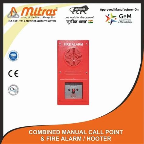 Mild Steel Fire Alarm Hooter With Flasher At Rs 1800 In New Delhi ID