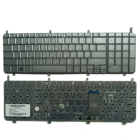 Xin Russian Us Layout Laptop Keyboard For Hp Dv Hdx X X T Silver