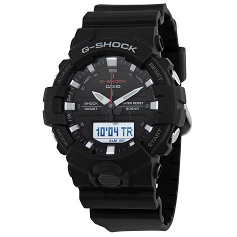 Casio G Shock Alarm Quartz Analog Digital Black Dial Men S Watch