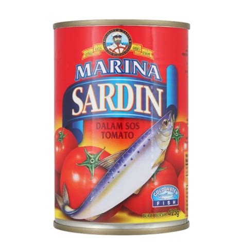 Marina Sardines In Tomato Sauce 425g Sardin Dalam Sos Tomato Lazada