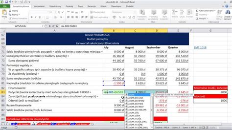 Excel Funkcja ZAOKR W GÓRĘ aby zaokrąglić w górę do najbliższego 1000