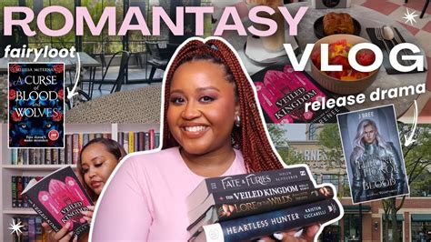 Fantasy Romance Reading Vlog New Releases Author Drama