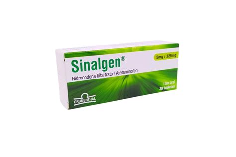 Sinalgen 5 325 Mg 30 Tabl Uroccidente