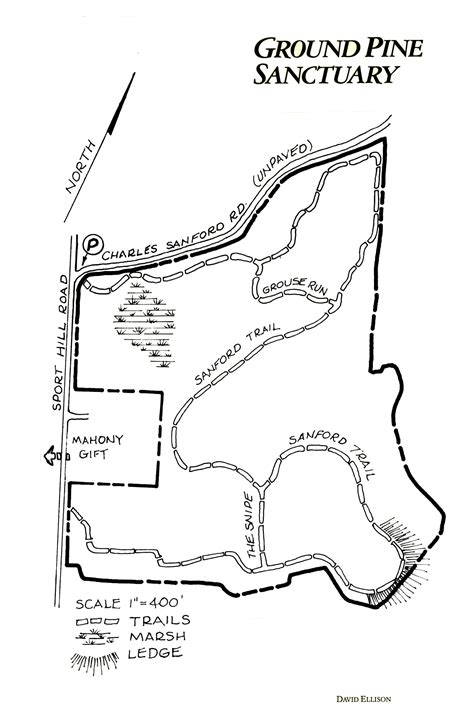 Ground Pine Sanctuary - Redding Book of Trails — Redding Land Trust