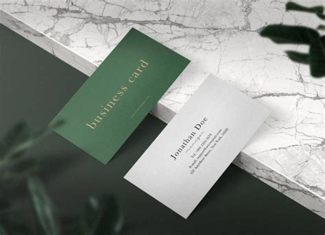 High Quality Free Business Card Mockups Page Of Good Mockups