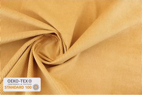 Tissu Velours Uni C Tel Envers Feutrine Jaune P Le