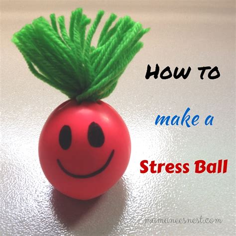 D.I.Y | How To Make Your Own Stress Ball - Mamanee's Nest