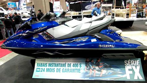 2013 Yamaha Wave Runner Fx Sho Jet Ski Walkaround 2013 Montreal Boat Show Youtube